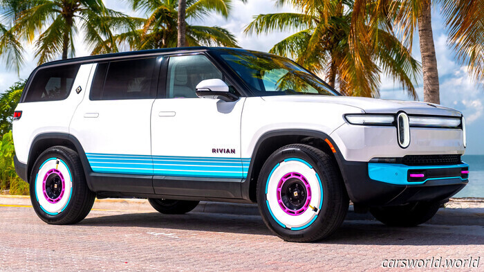 Rivian's New R1S Special Evokes 80s Nostalgia | Carscoops